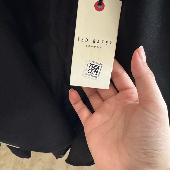 Ted Baker London ROSESSO Short Belted Wool Wrap Coat - Picture 5 of 5